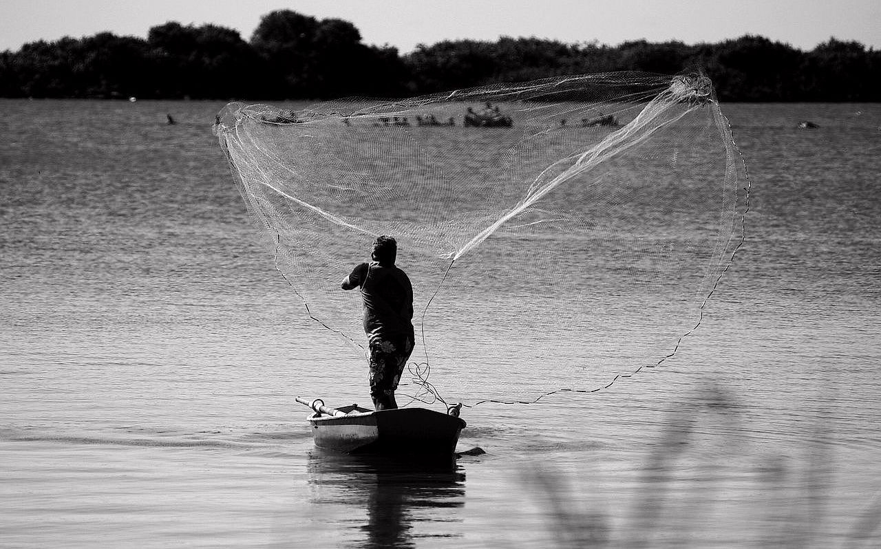 Nossa base no lago