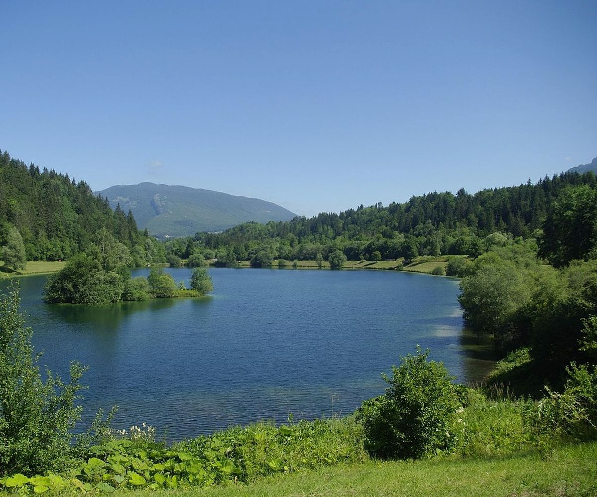 Vista do Lago de Montanha